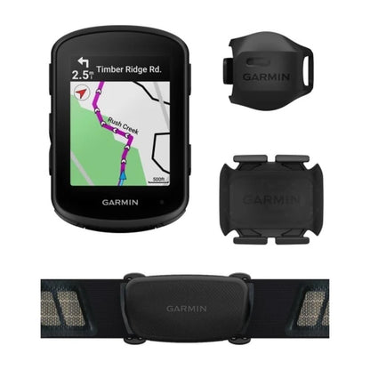 Garmin Edge 840 Bundle, Compact GPS Cycling Computer with Touchscreen and Buttons, Targeted Adaptive Coaching and More – Bundle Includes Speed Sensor, Cadence Sensor and HRM-Dual