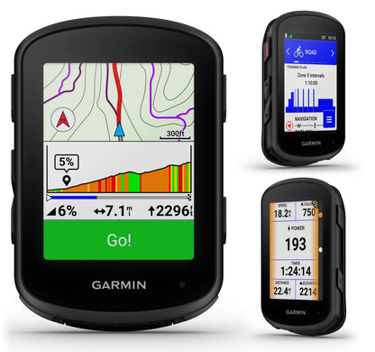 Wearable4U - Garmin Edge 840 GPS Cycling Computer, Touchscreen, Button Controls, Advanced Navigation with E-Bank Bundle